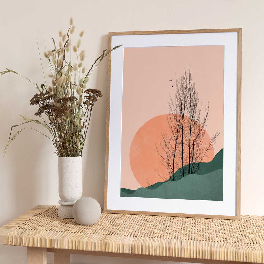 Sunset Memories - Art Print by Kubistika