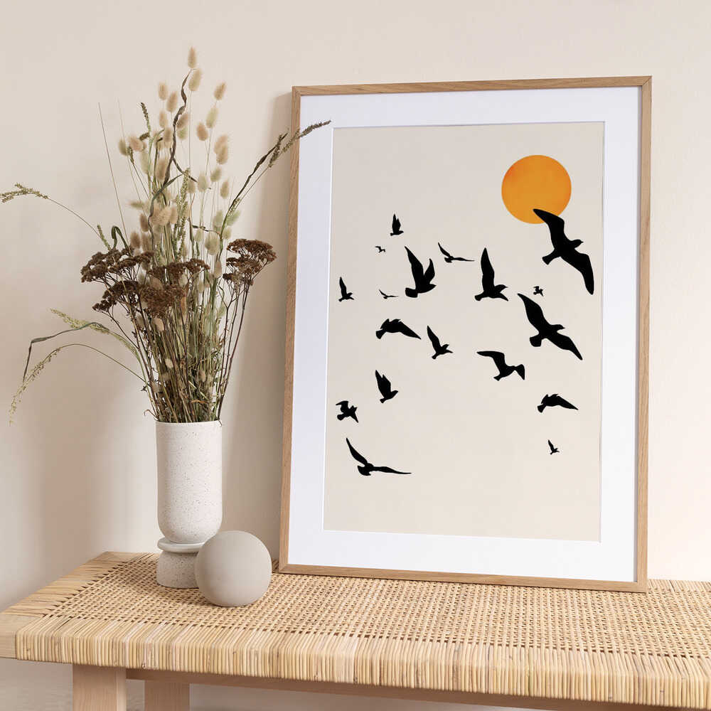 Dancing In the Sky - Art Print by Kubistika