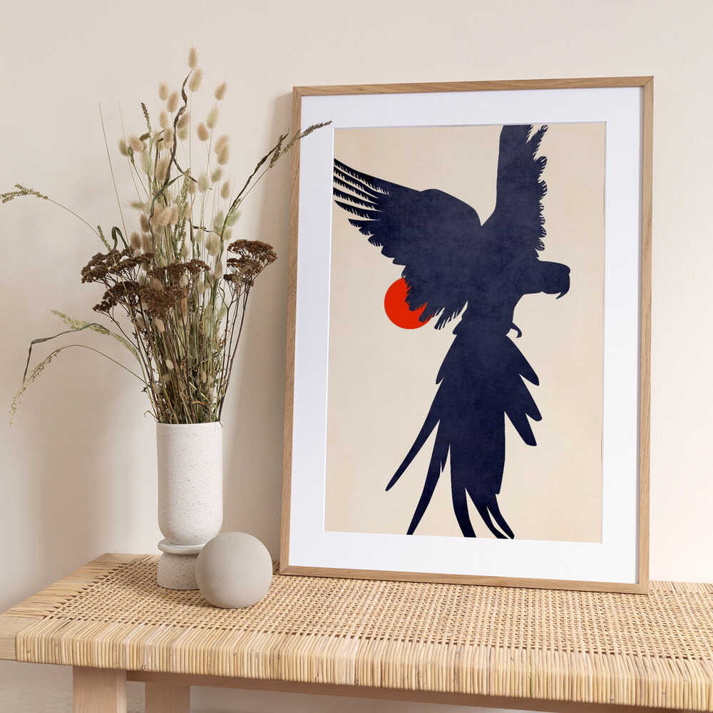Parrot - Art Print by Kubistika