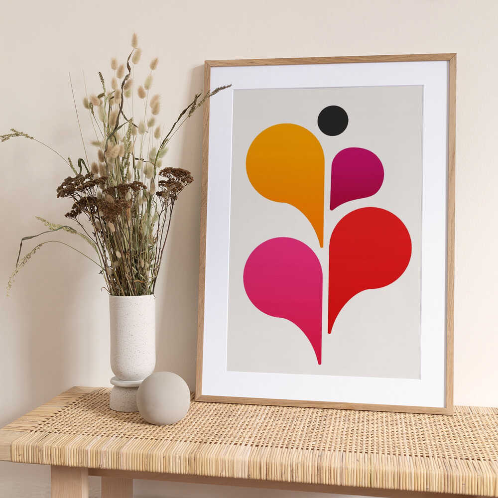 Abstract Dancer - Art Print by Kubistika