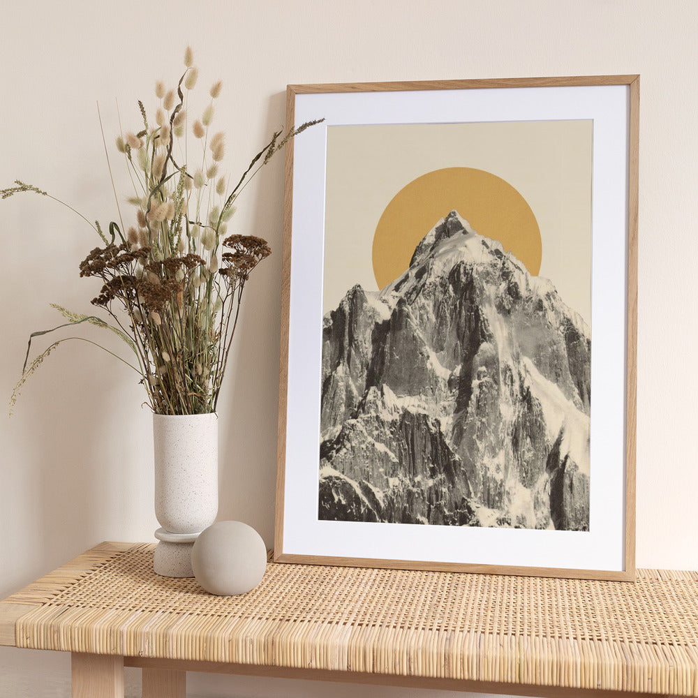 Mountainscape - Art Print by Florent Bodart