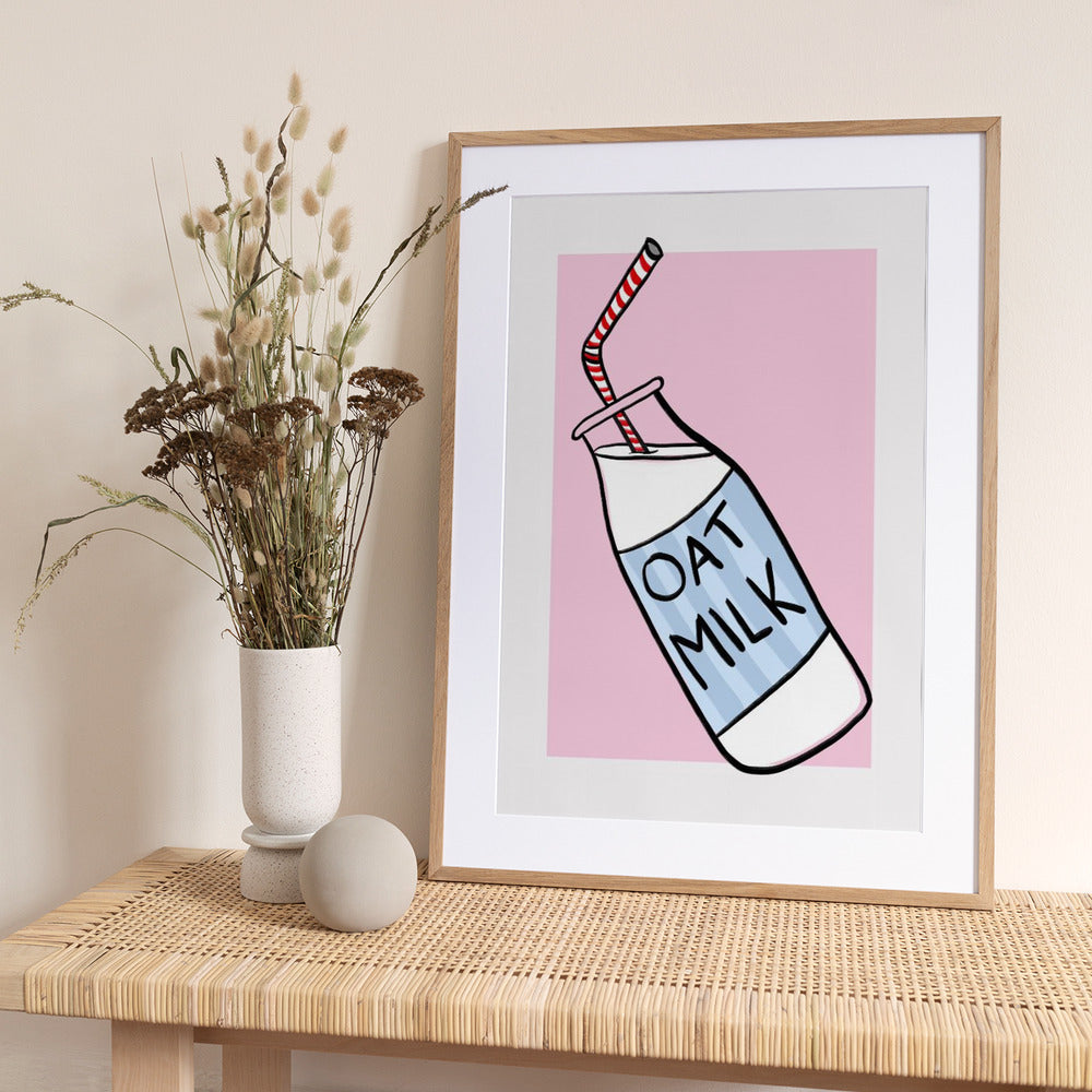 Oat Milk Delight - Art Print by Athene Fritsch