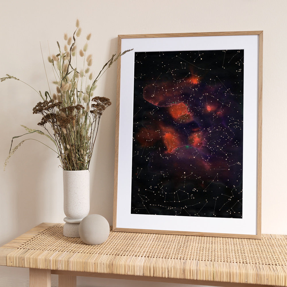 Le Cosmos - Art Print by Florent Bodart