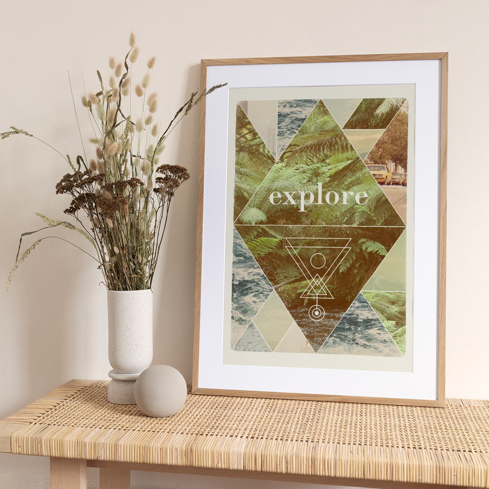 Explore Ii   A1 - Art Print by Florent Bodart