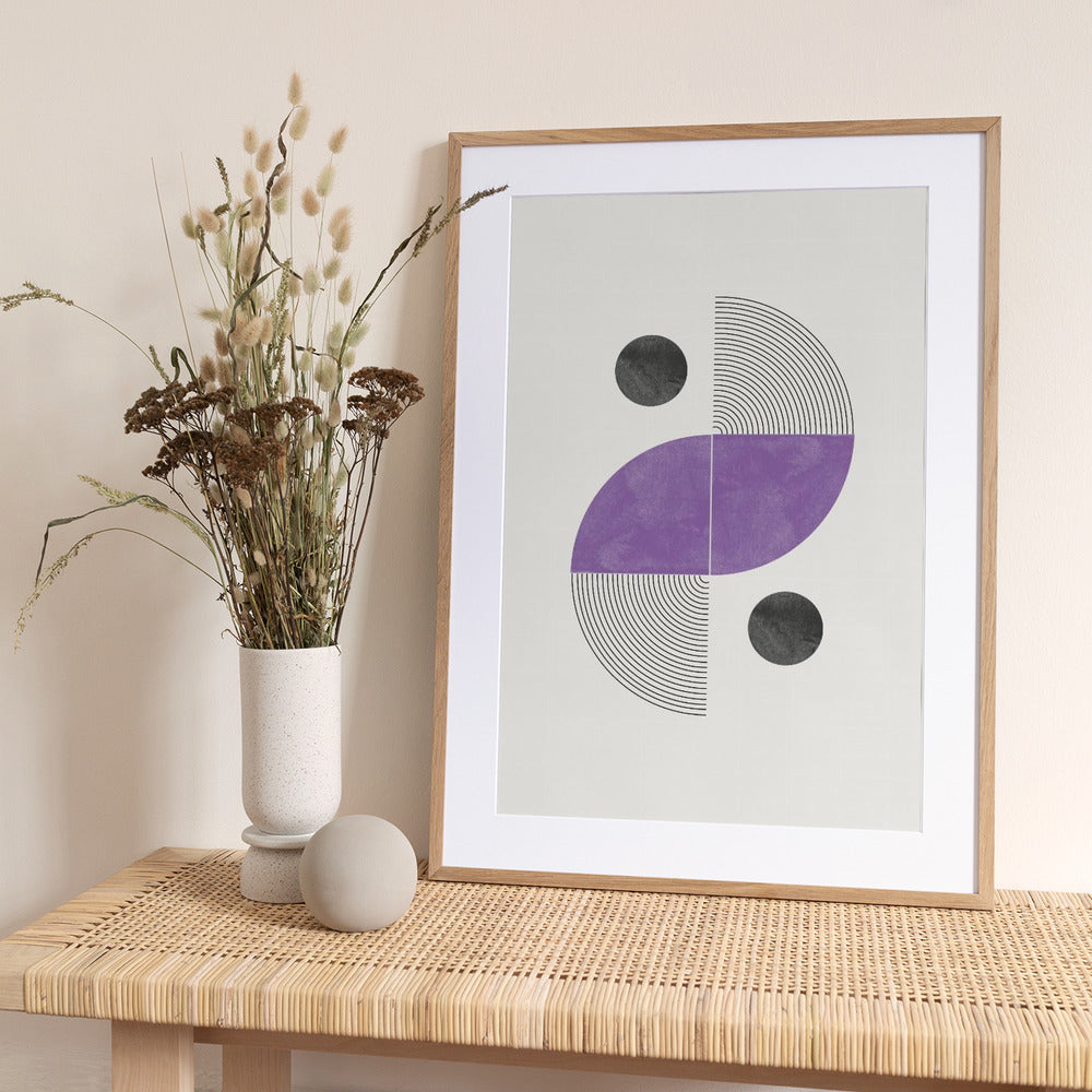 Geometric Harmony - Art Print by THE MIUUS STUDIO