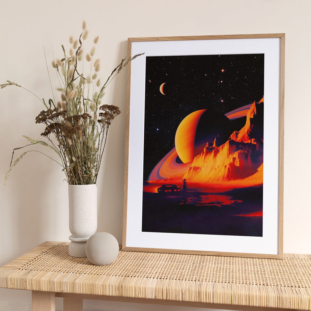 Alien Landscape - Art Print by Taudalpoi