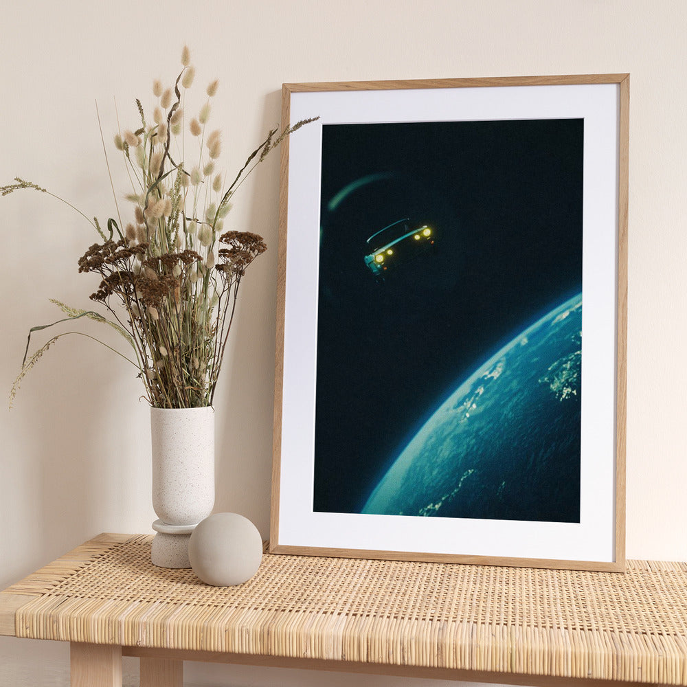 Road Trip In Space - Art Print by Taudalpoi