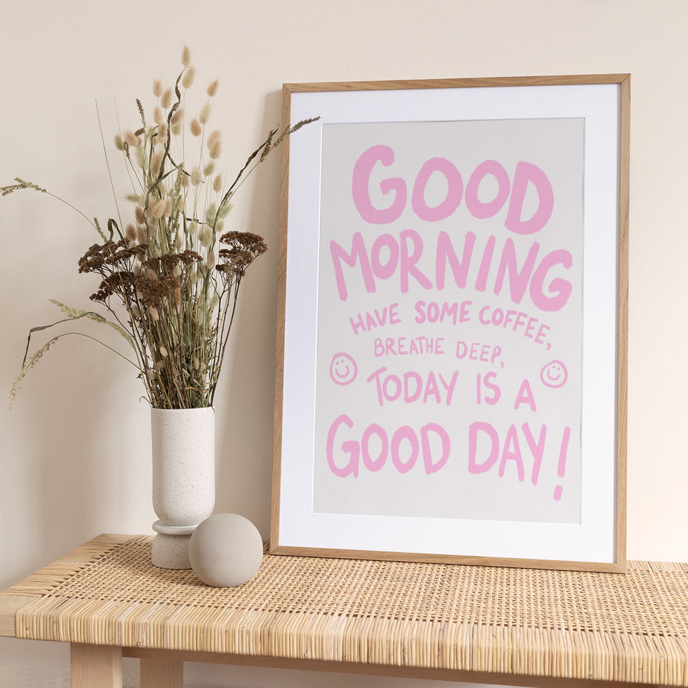 Cheerful Start - Art Print by Athene Fritsch