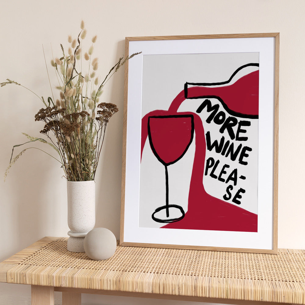 Pouring Passion - Art Print by Athene Fritsch
