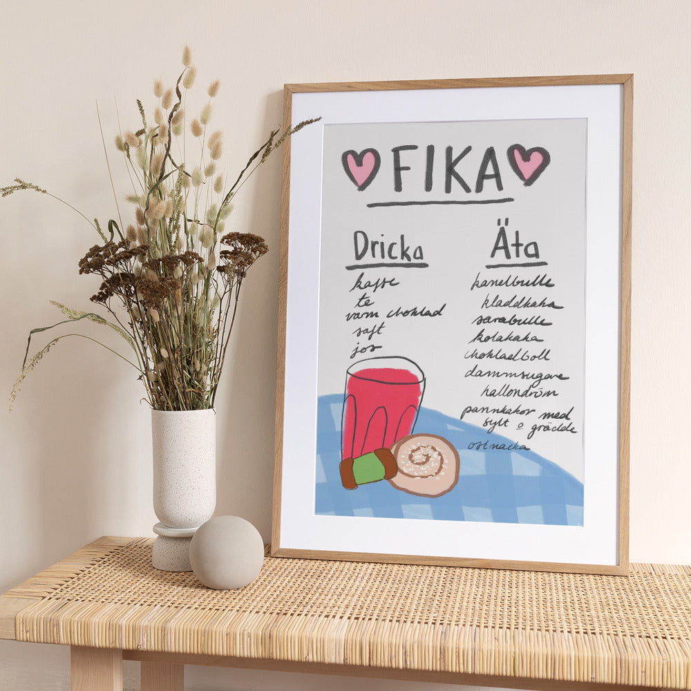 Swedish Fika Treats - Art Print by Athene Fritsch
