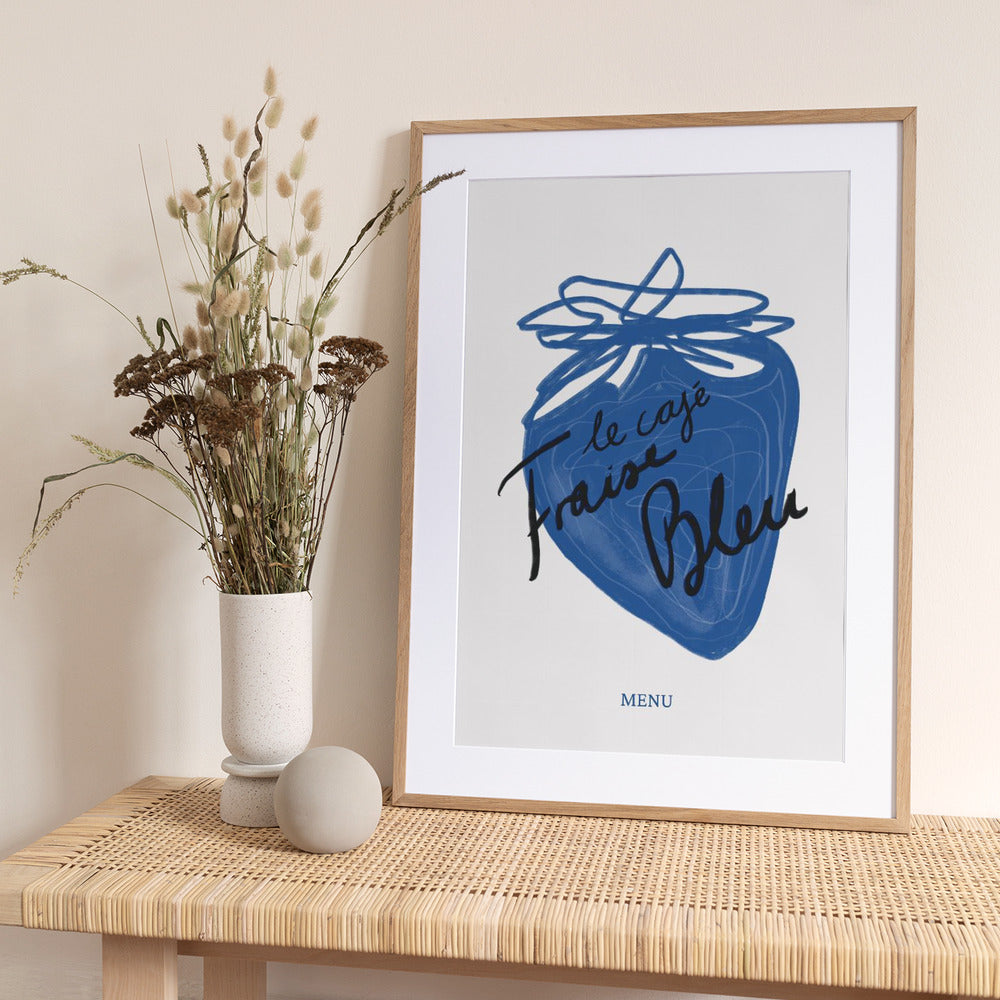 Blueberry Delight - Art Print by Athene Fritsch