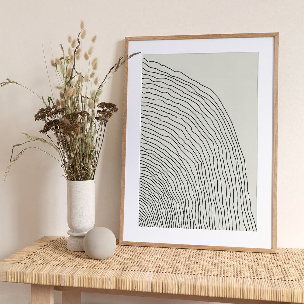Boho Lines Series #7 - Art Print by jay stanley