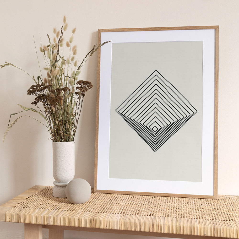 Imperfect Lines #1 - Art Print by jay stanley