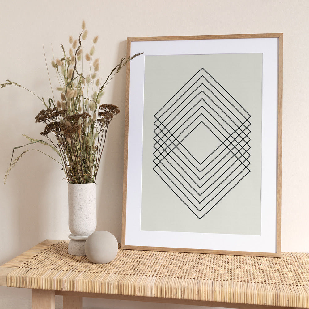 Imperfect Lines #3 - Art Print by jay stanley
