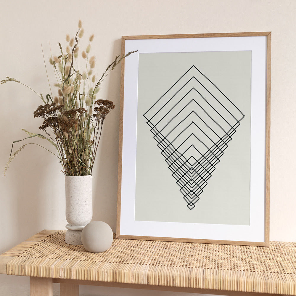 Imperfect Lines #5 - Art Print by jay stanley