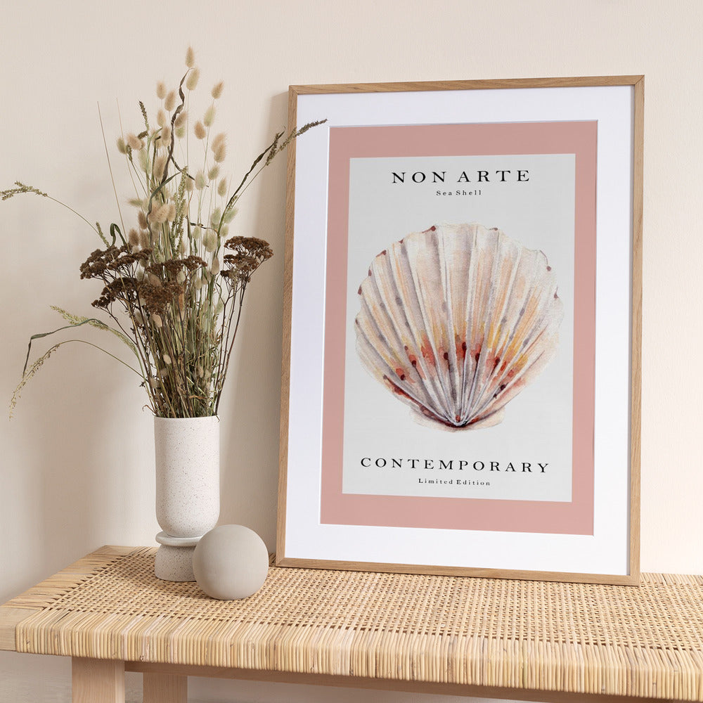 Non Arte Sea Shell no.2 - Art Print by Rikke Løndager Boisen