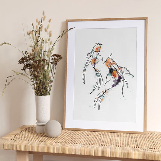 Parallel - Art Print by Hanna Lee Tidd