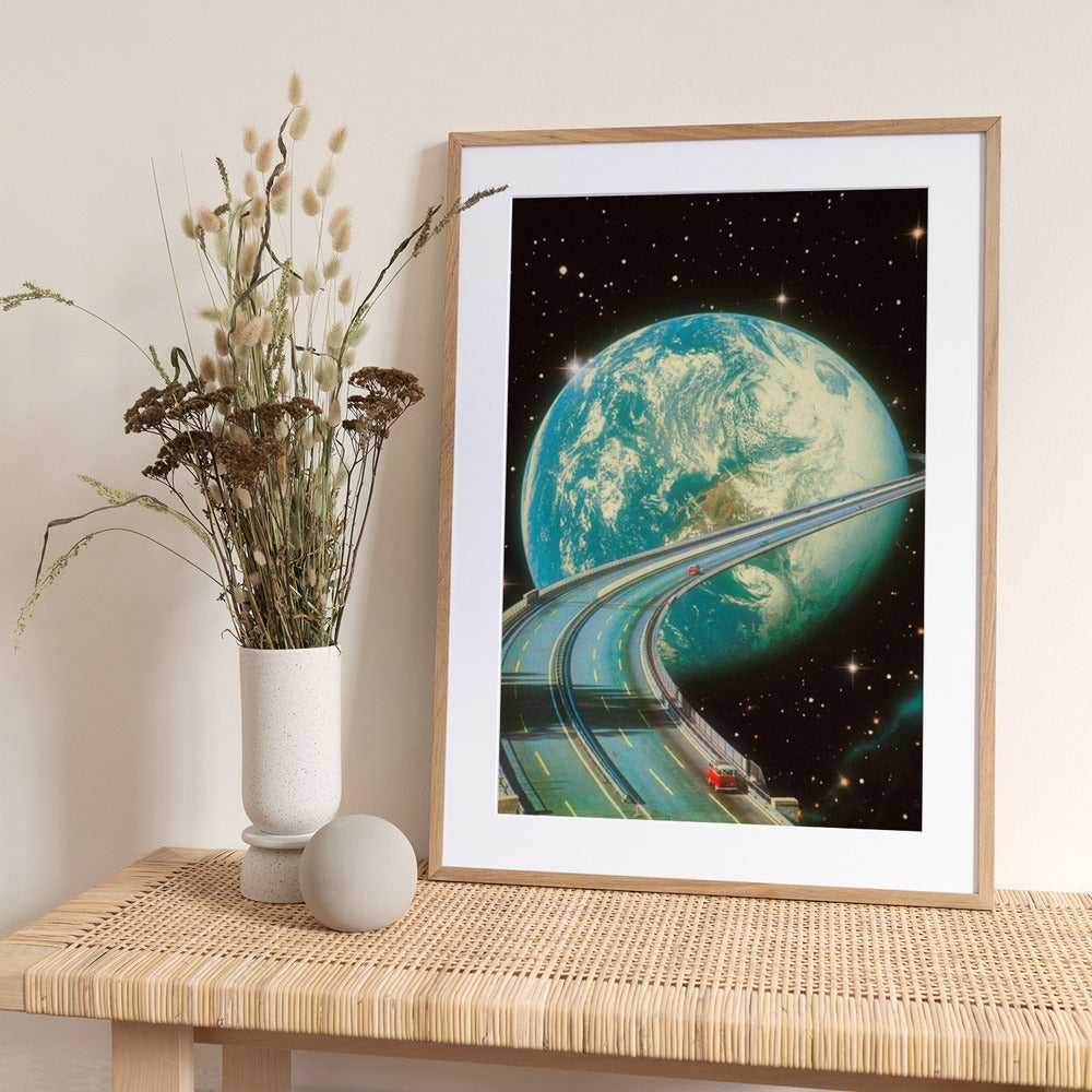 Highway Home - Art Print by Taudalpoi