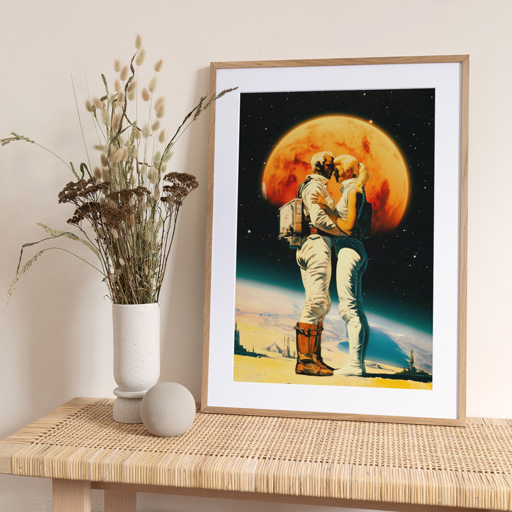 Intergalactic Love - Art Print by Taudalpoi