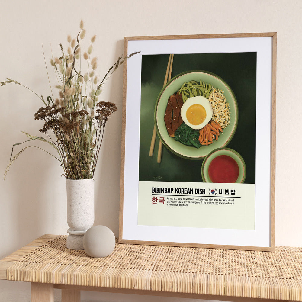 Bibimbap - Art Print by Dion Gem