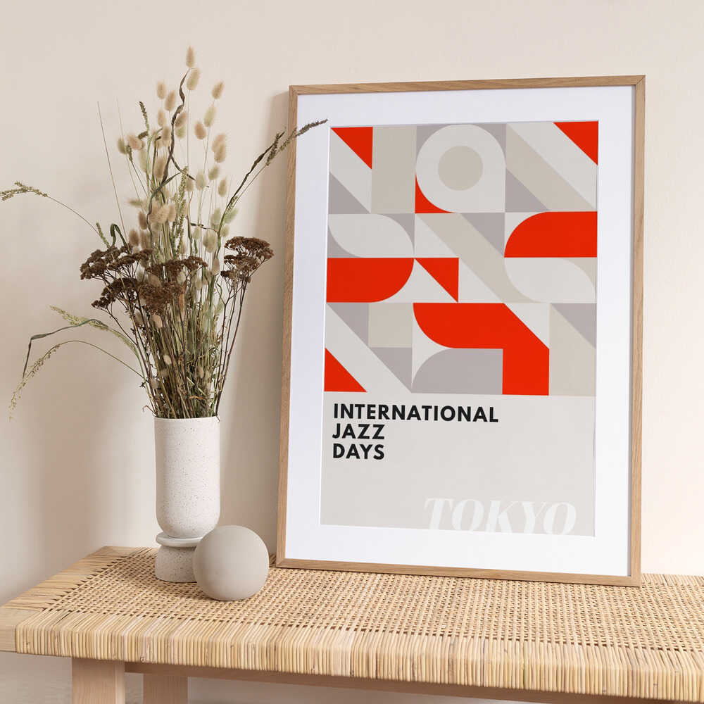 Jazz Days Tokyo - Art Print by Kubistika