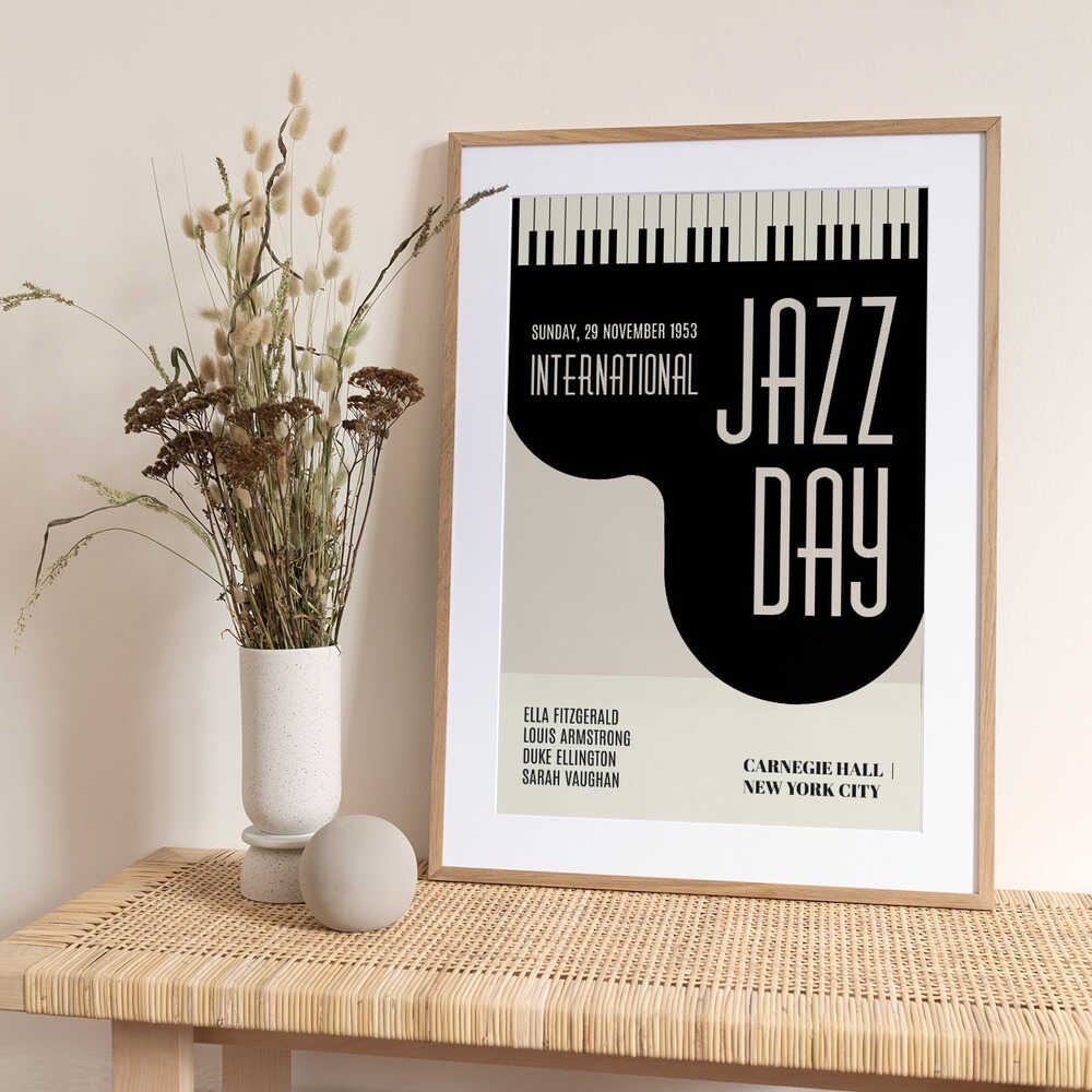 Jazzy Days - Art Print by Kubistika