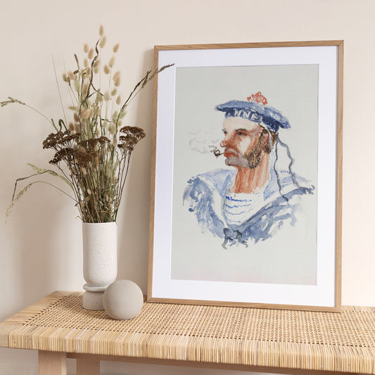 Marin (ca. 1879–1880) - Art Print by TOULOUSE LAUTREC