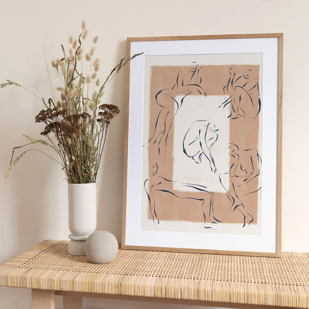 Strike a Pose - Art Print by Ivy Green Illustrations