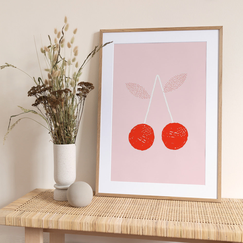 Cherries - Art Print by Aislinn Simmonds