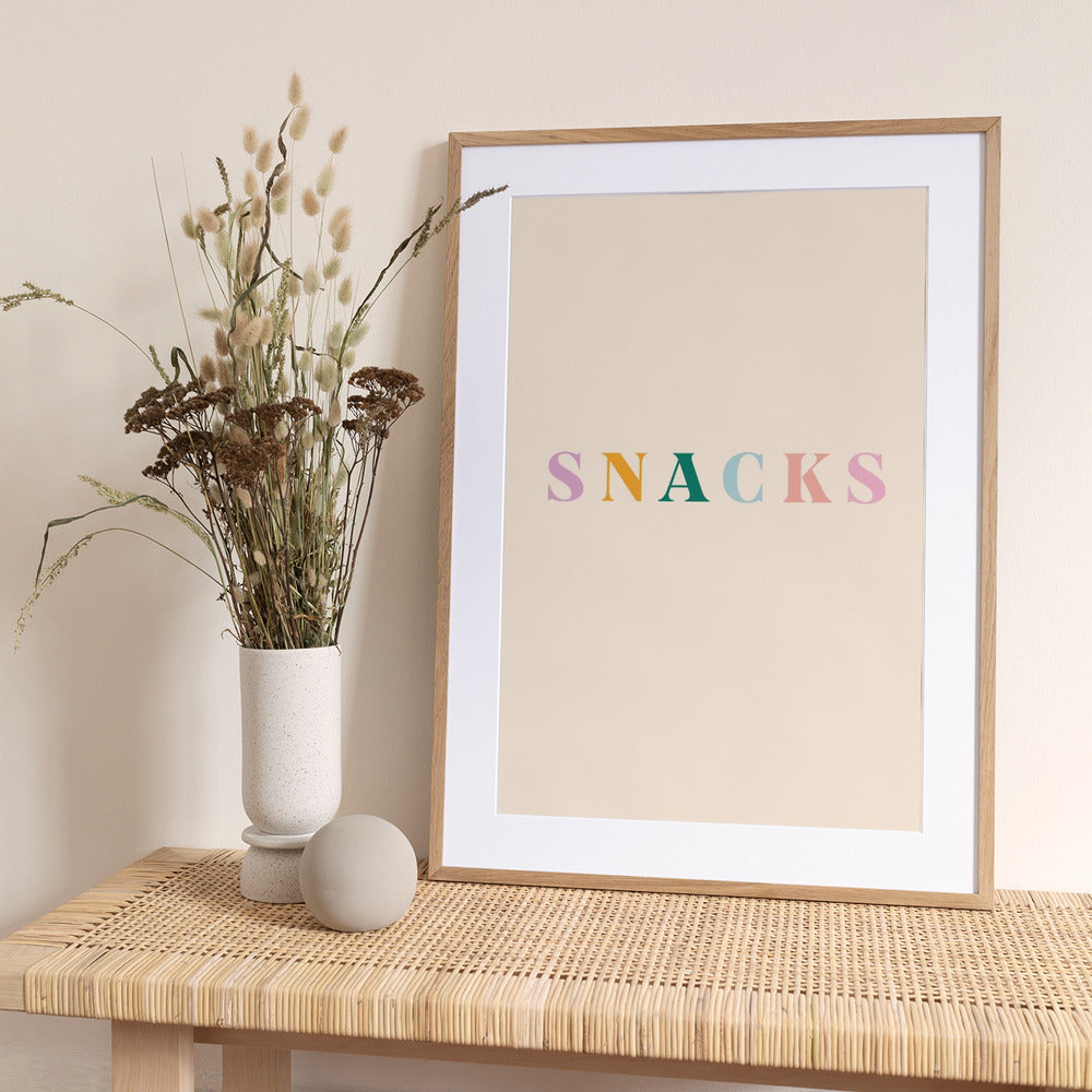 Snacks - Art Print by Aislinn Simmonds