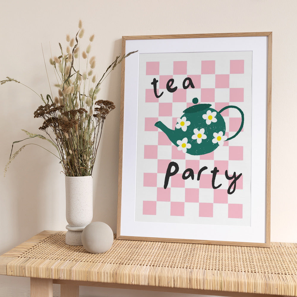 Tea Party - Art Print by Aislinn Simmonds