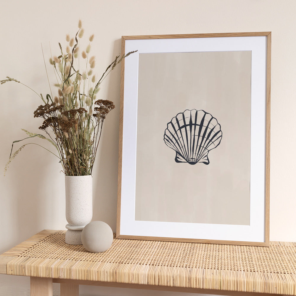 Seashell - Art Print by Ivy Green Illustrations