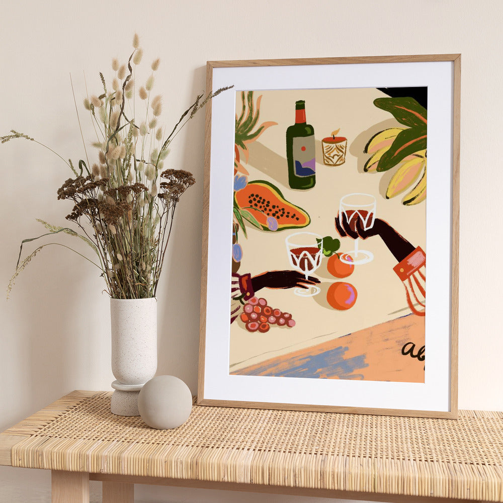 Cheers To You - Art Print by Arty Guava