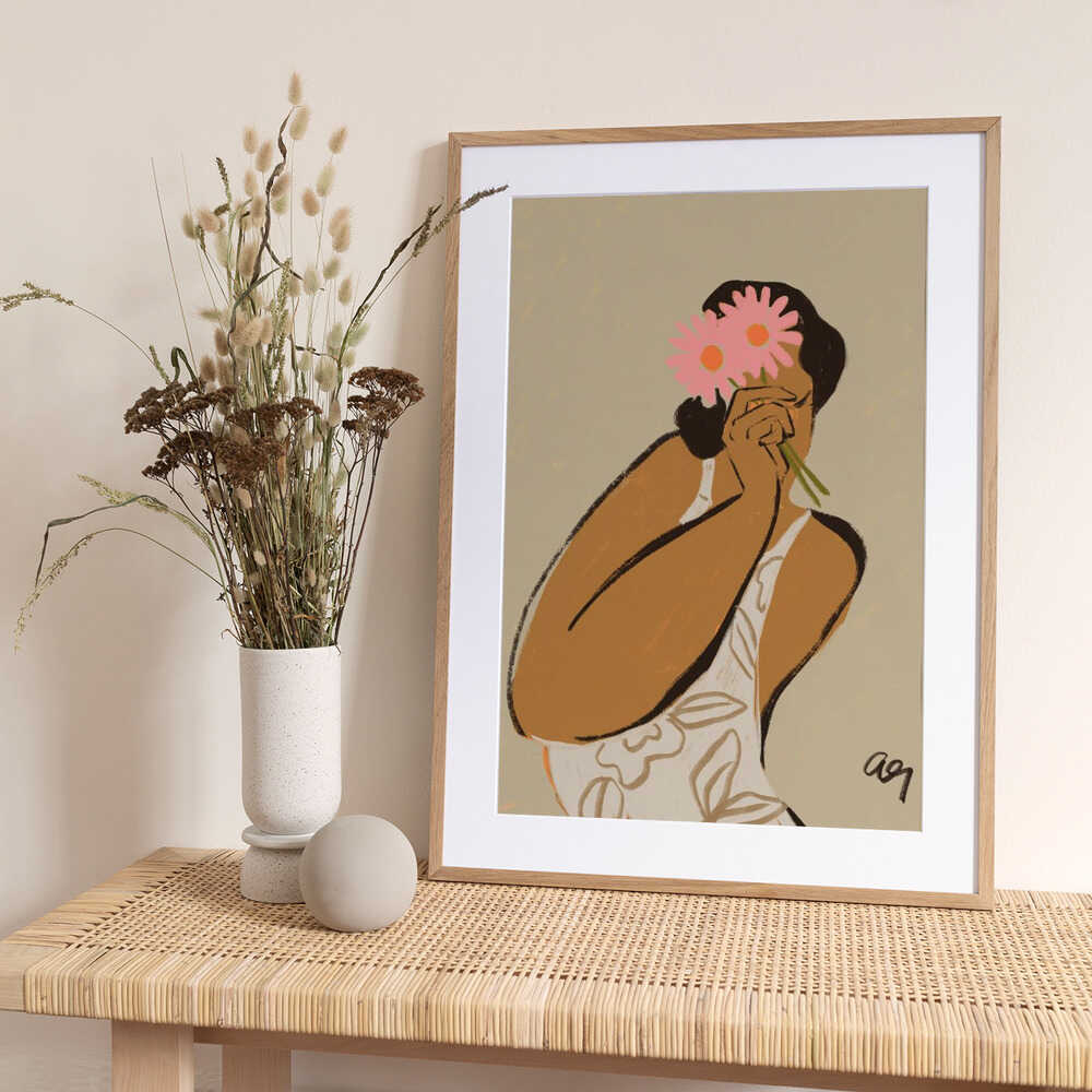 Mask - Art Print by Arty Guava