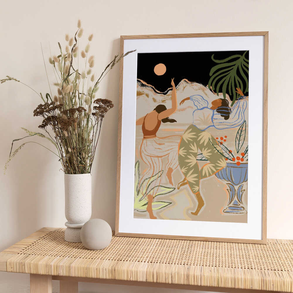 Moonlightdance - Art Print by Arty Guava