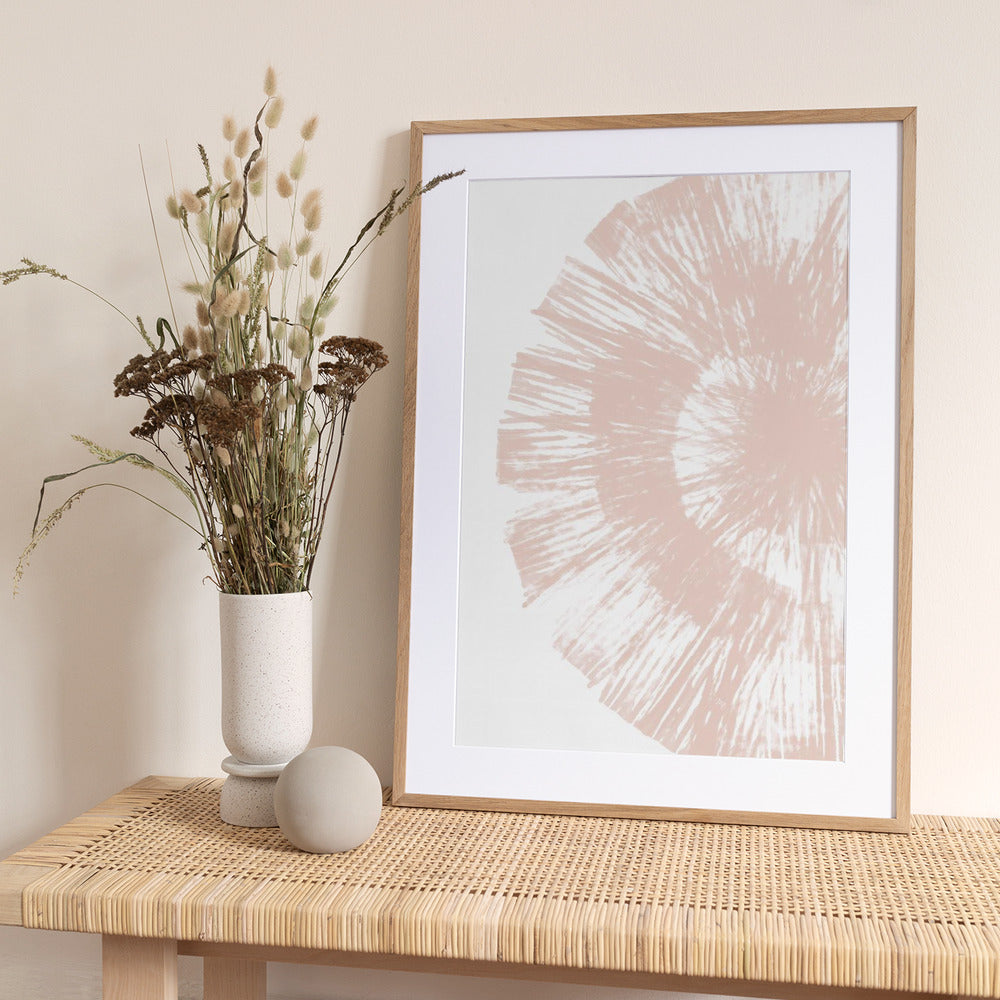 Radial Burst - Art Print by Martina