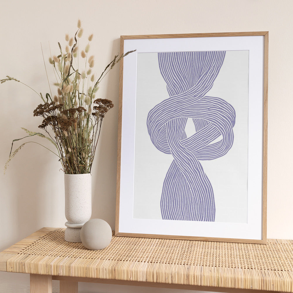 Entwined Currents - Art Print by Treechild