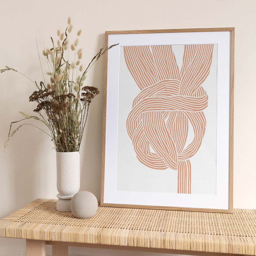 Endless Loop Lines - Art Print by Treechild