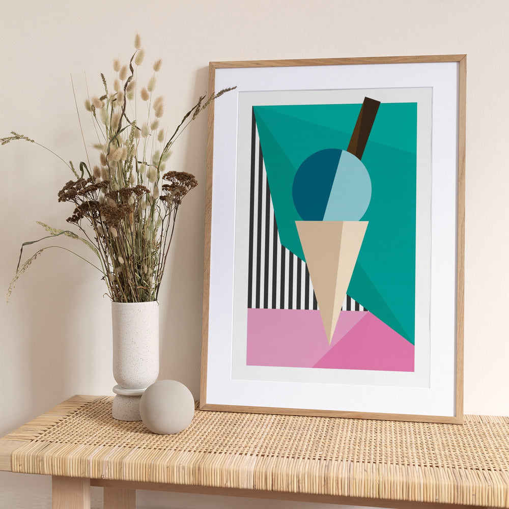 Ice Cream - Art Print by Frankie Kerr-Dineen