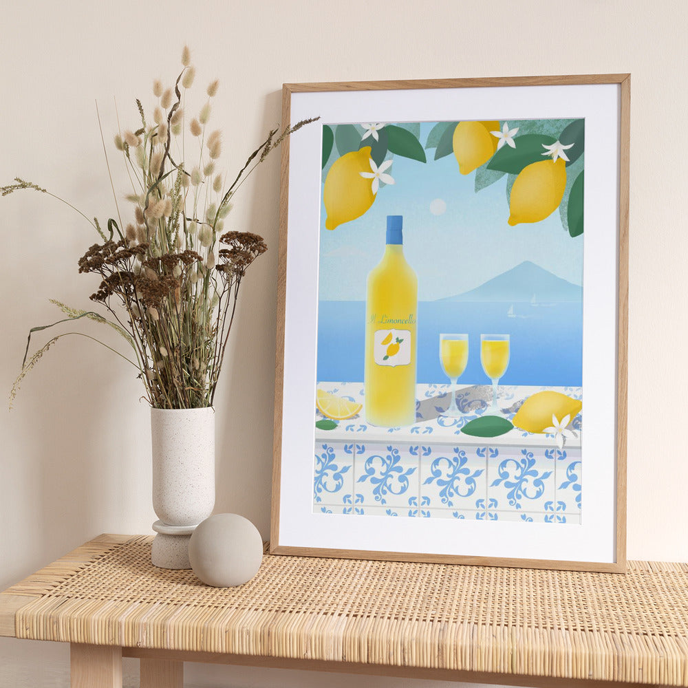 Limoncello - Art Print by Petra Lizde