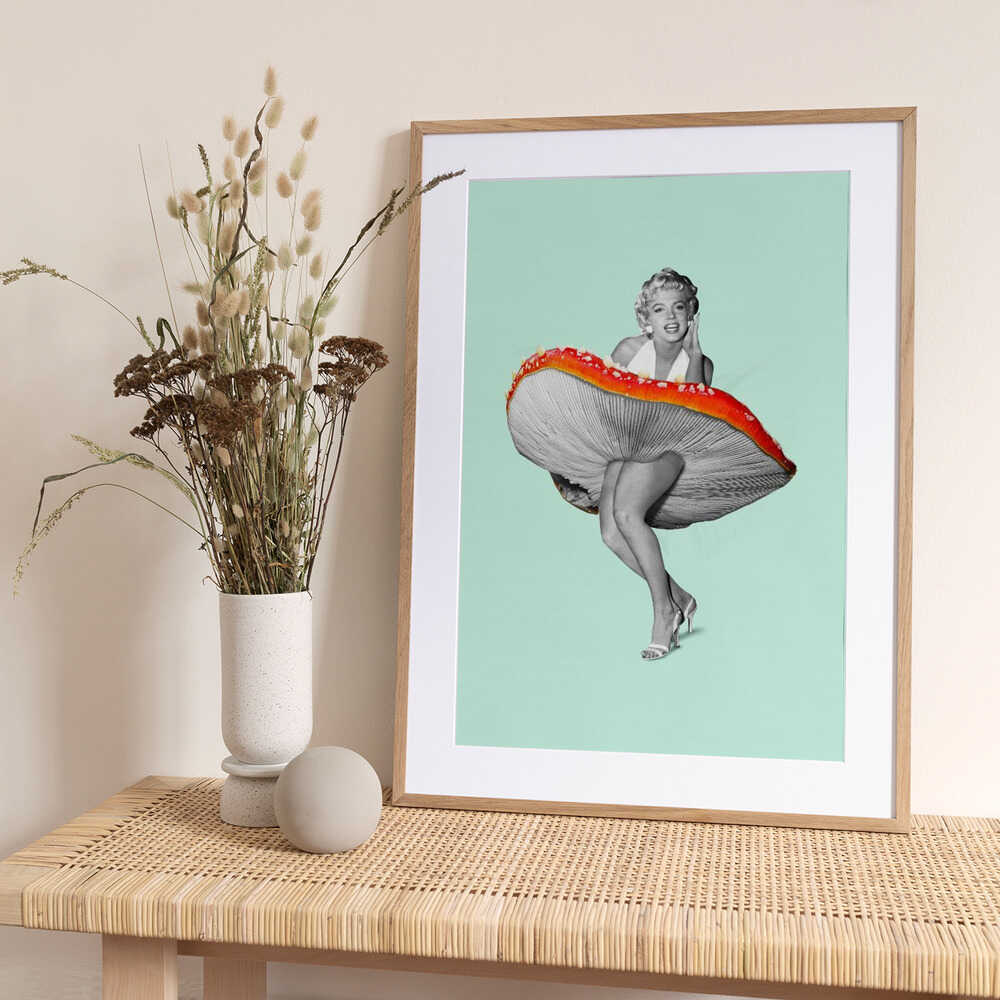 Happy Dress - Art Print by Artem Pozdniakov