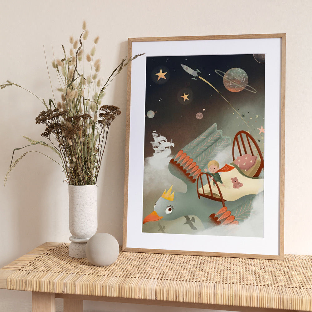 Dreamland - Art Print by Goed Blauw