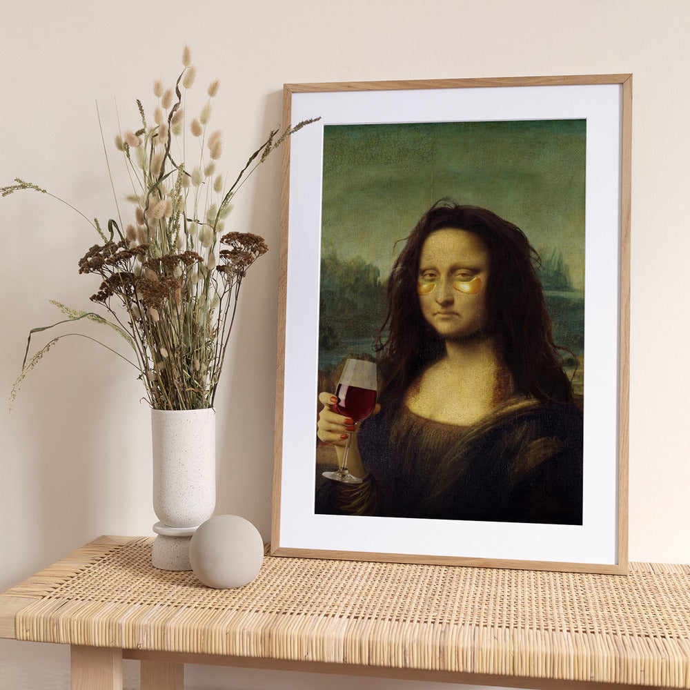 Monday Lisa - Art Print by Artem Pozdniakov