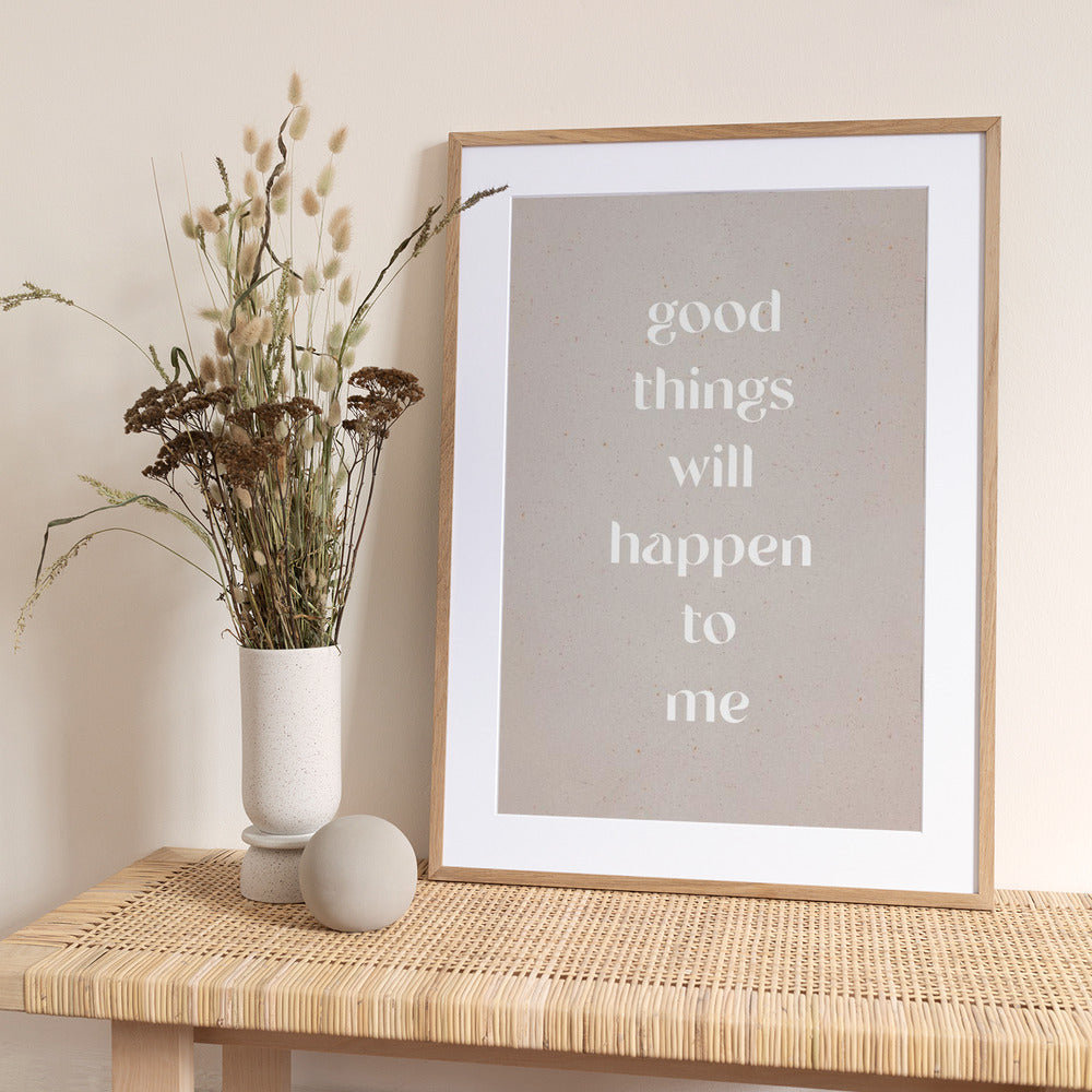 Good Vibes Ahead - Art Print by uplusmestudio