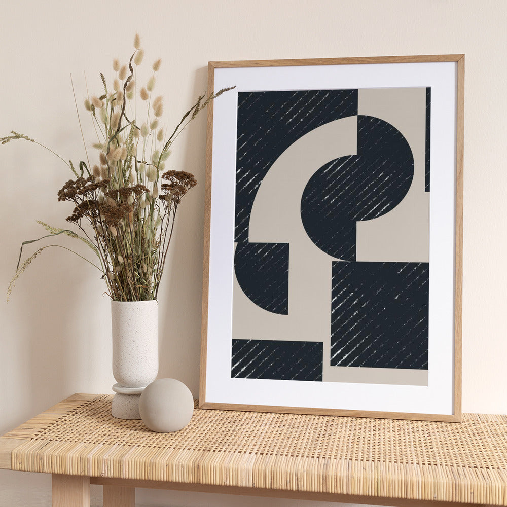 Geometric Harmony - Art Print by THE MIUUS STUDIO