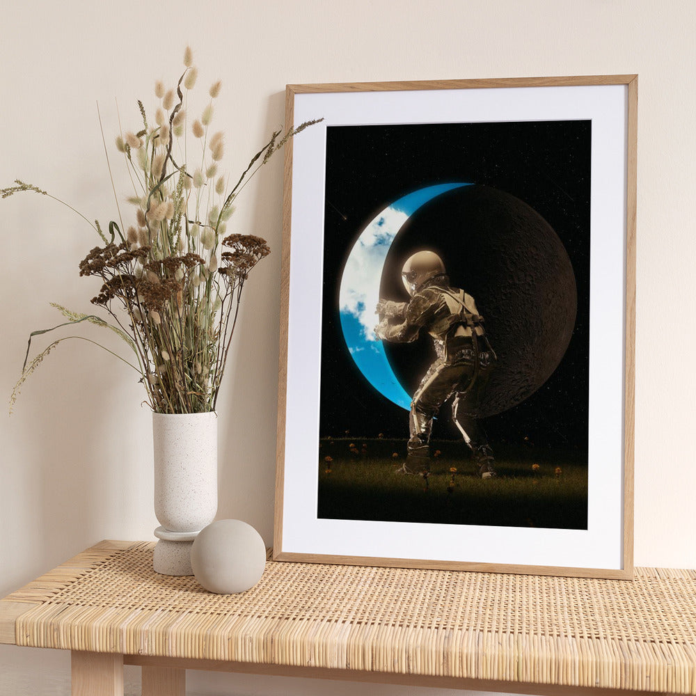 Space Out - Art Print by Nicebleed