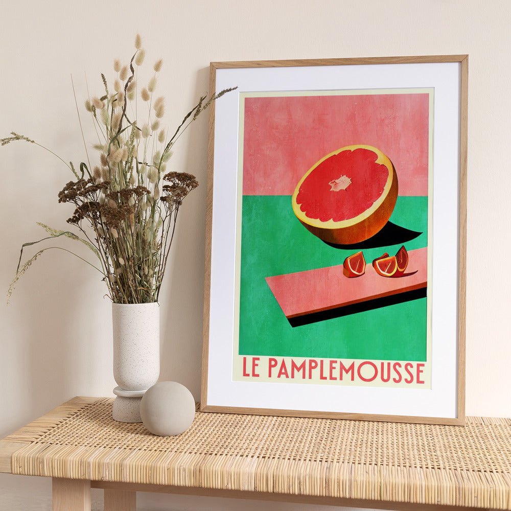 Le Pamlemousse - Art Print by Bo Anderson
