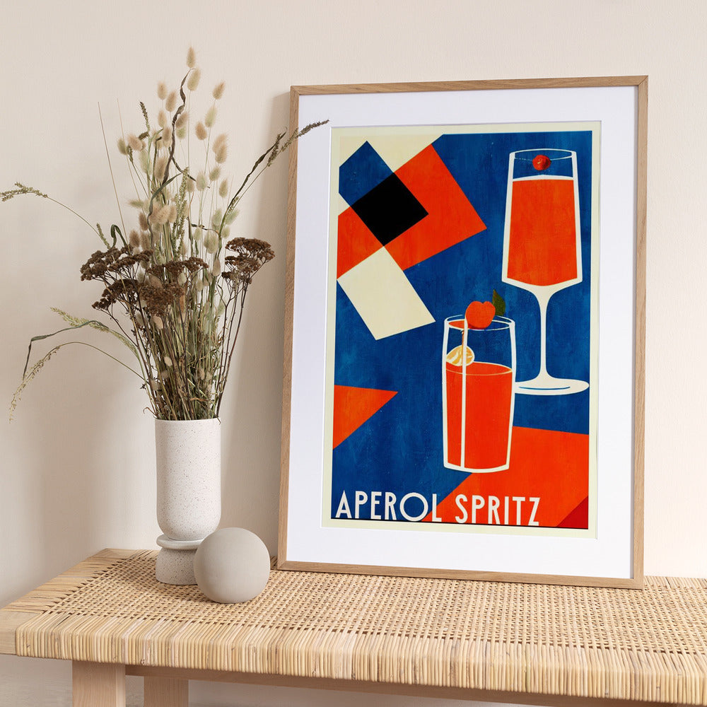 Aperol Spritz - Art Print by Bo Anderson