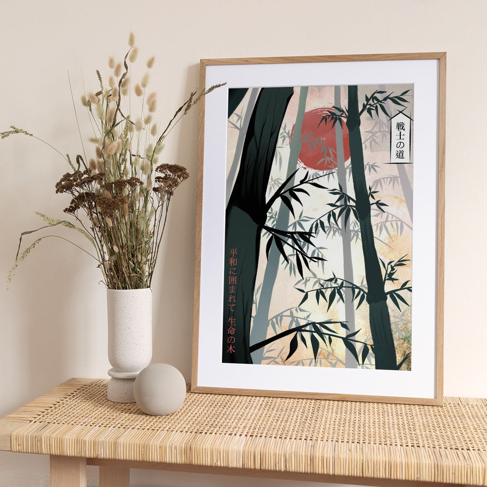 Whispers of Chikurin - Art Print by Fadil Roze