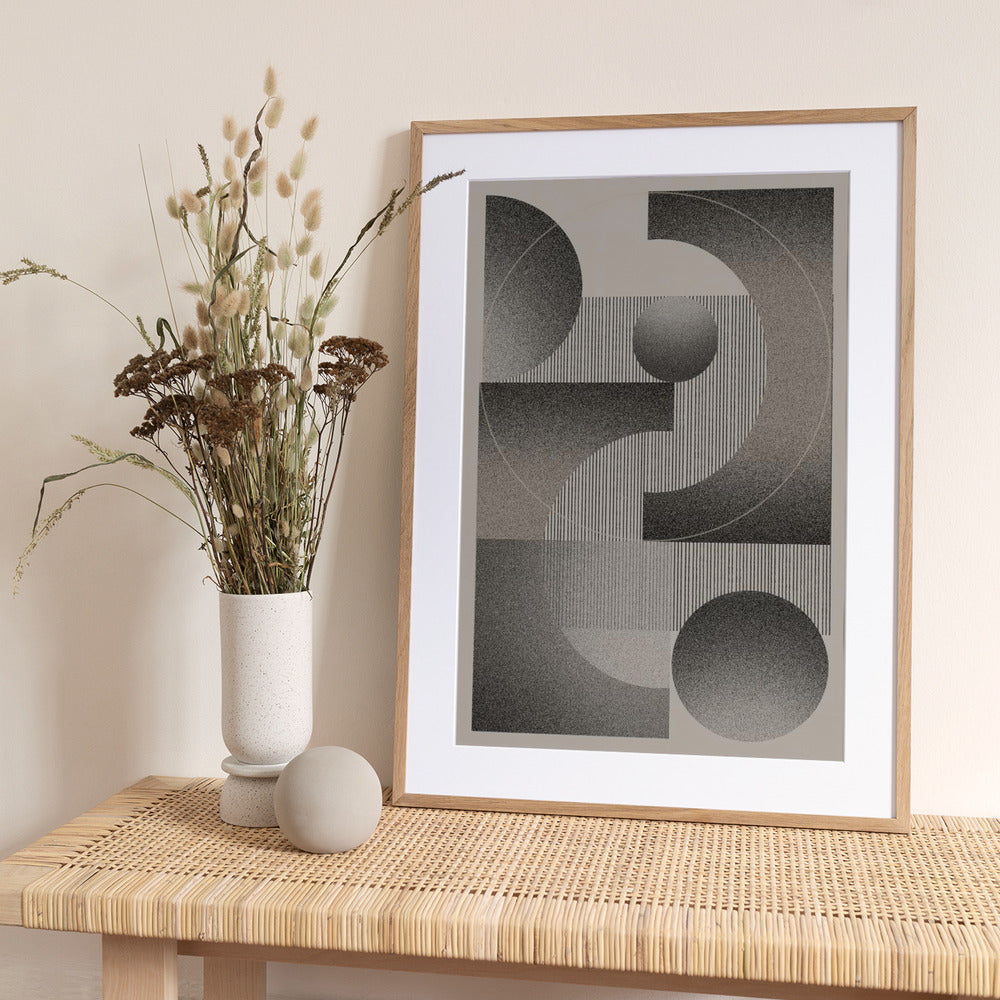 Geometric Elegance - Art Print by THE MIUUS STUDIO